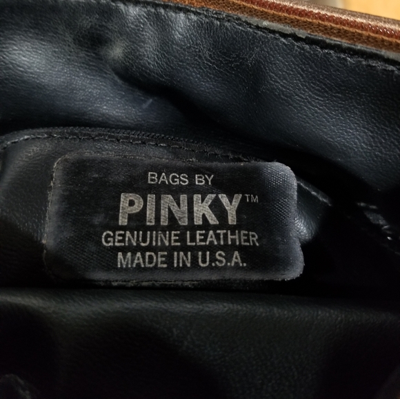 Bags by Pinky Bags Vintage Bags By Pinky Leather Copper Chrome